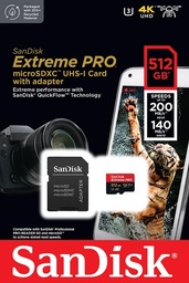 [SDSQCD512G] SANDISK EXTREME PRO MICRO SDXC 512GB