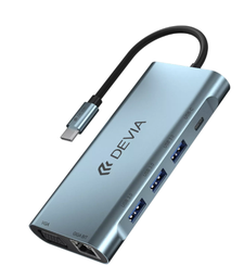 [DSTSHUB11IN1U] DEVIA HUB LEOPARD TIPO C 11 EN 1