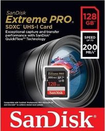 [SDSDXXD128GGN4] SANDISK EXTREME PRO SDXC 128GB