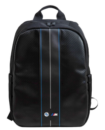 [BMBP15COMSCAKL] BMW MOCHILA BLUE STRIPE CARBON 15" NEGRO