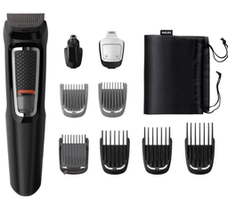 [MG3740] PHILIPS CORTAPELOS MG3740 MULTIGROOM SERIES 3000 CON BATERIA 9 ACCESORIOS