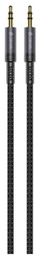 [DSTCIJW1M] DEVIA CABLE IPURE JACK 3.5mm WOVEN 1M NEGRO