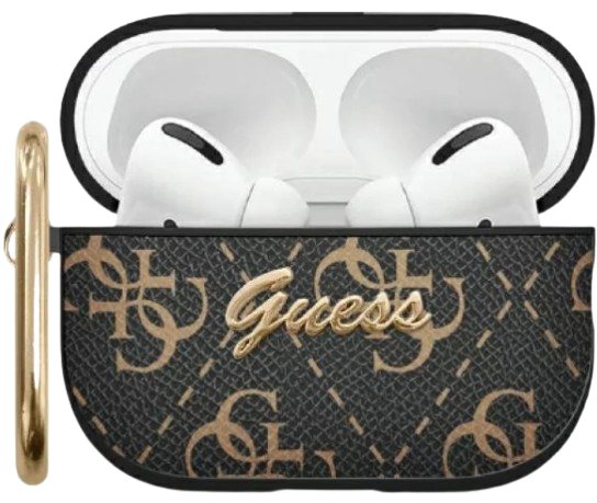 GUESS FUNDA 4G HOOK AIRPODS PRO2 NEGRO