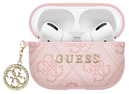 [GUA4P4E4CDP] GUESS FUNDA 4G STRASS CHARM AIRPODS 4 ROSA