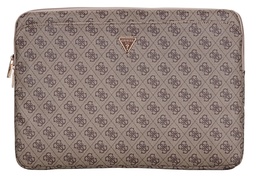 [GUCS16ZP4DPTW] GUESS FUNDA 4G ZIPPER PORTATIL 15"- 16" MARRON