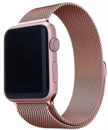 [DSTWBM40RG] DEVIA CORREA METALICA MILANESE APPLE WATCH 38/40/41mm ORO ROSA