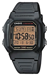 [W800HG9AVDF] CASIO RELOJ W-800HG-9AVDF ILLUMINATOR NEGRO