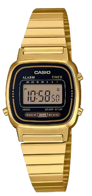 CASIO RELOJ LA670WGA-1DF DORADO