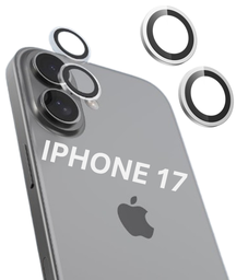 [DSTGLIP17S] DEVIA PROTECTOR CAMARA IPHONE 17 PLATA