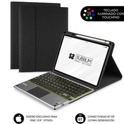 [SUBKT4BTPI02] SUBBLIM FUNDA TECLADO RETROILUMINADO IPAD 10.9 (10 GEN) V2