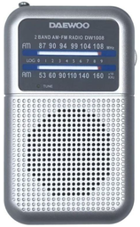 [DW1008SL] DAEWOO RADIO PORTATIL DW1008 PLATA
