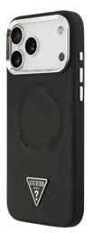 [GUHMP17XPSDTSCMK] GUESS CARCASA MAGSAFE TRIANGLE IPHONE 17 PRO MAX NEGRO