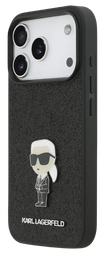 [KLHCP17LGKNPSK] KARL LAGERFELD CARCASA IKONIK GLITTER PIN IPHONE 17 PRO