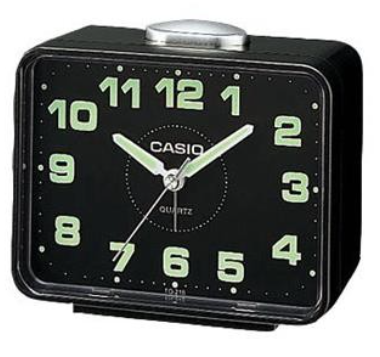 CASIO DESPERTADOR TQ-218-1D NEGRO