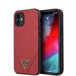 [GUHCP12SVSATMRE] GUESS carcasa V.STITCH iphone 12 MINI ROJO